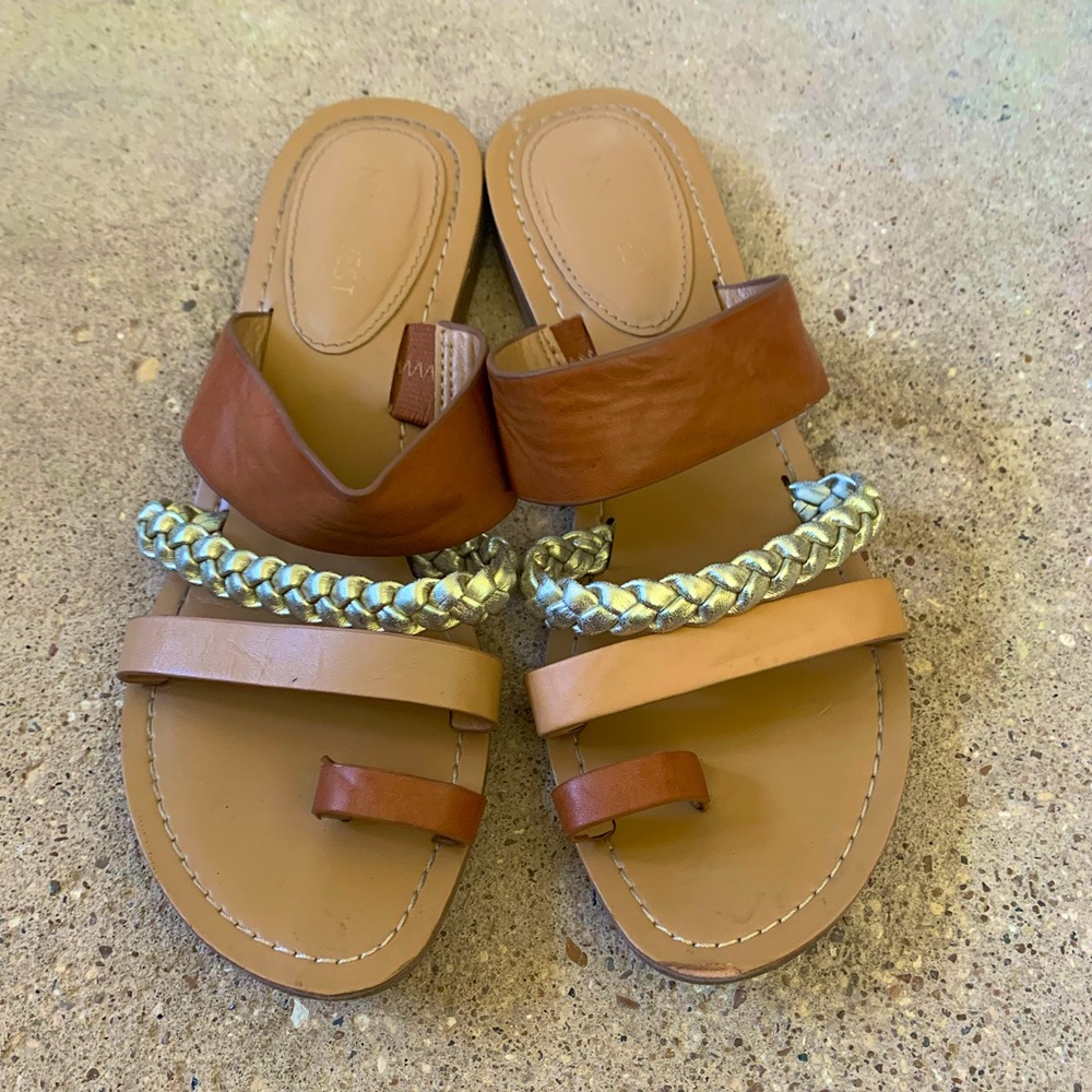 Nine West brown sandals